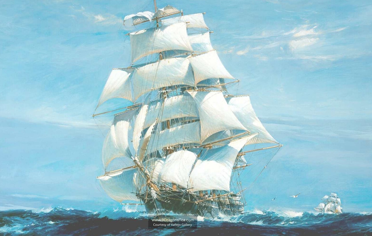 how tea came to england british ships the great tea race