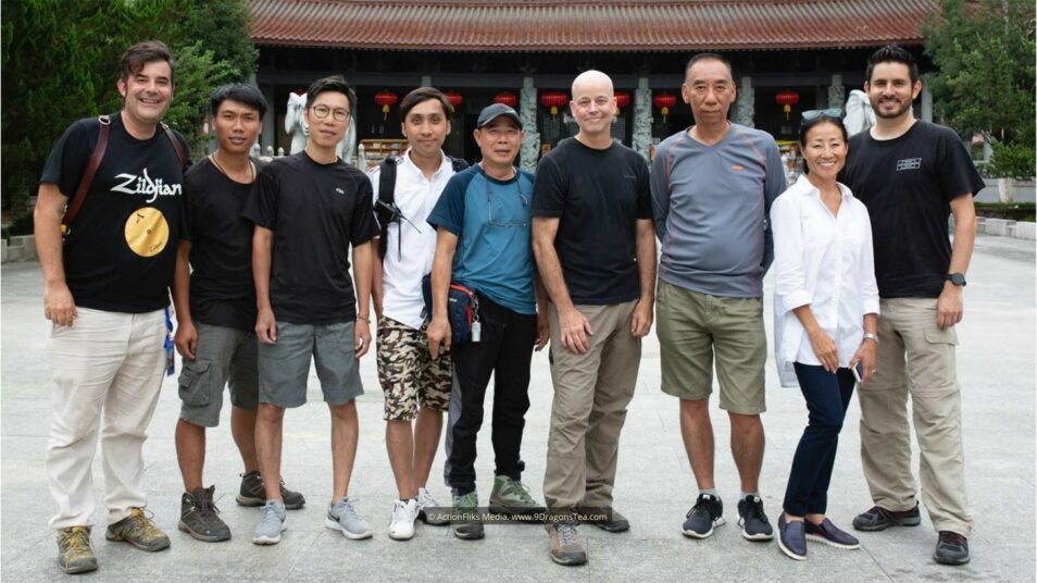 behind the scenes wuyishan filming crew mother temple