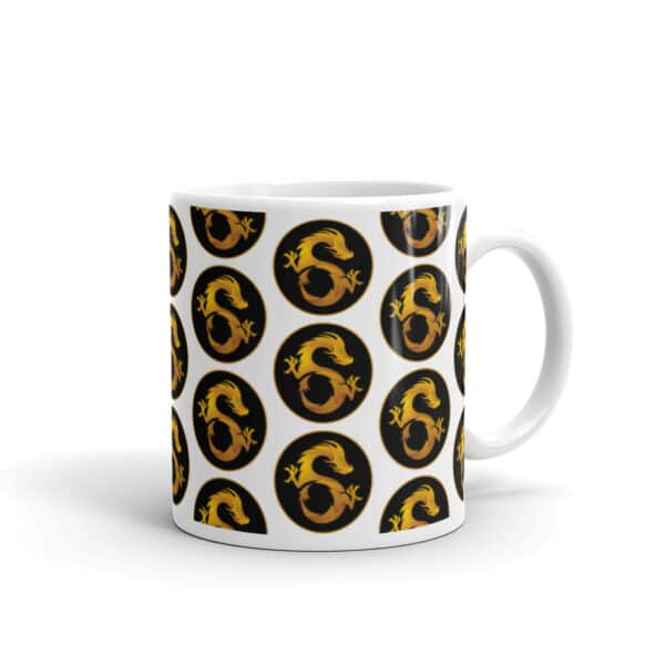 dragon mug front view