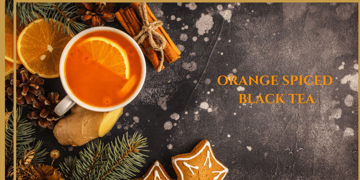 9 dragons tea-orange spiced tea